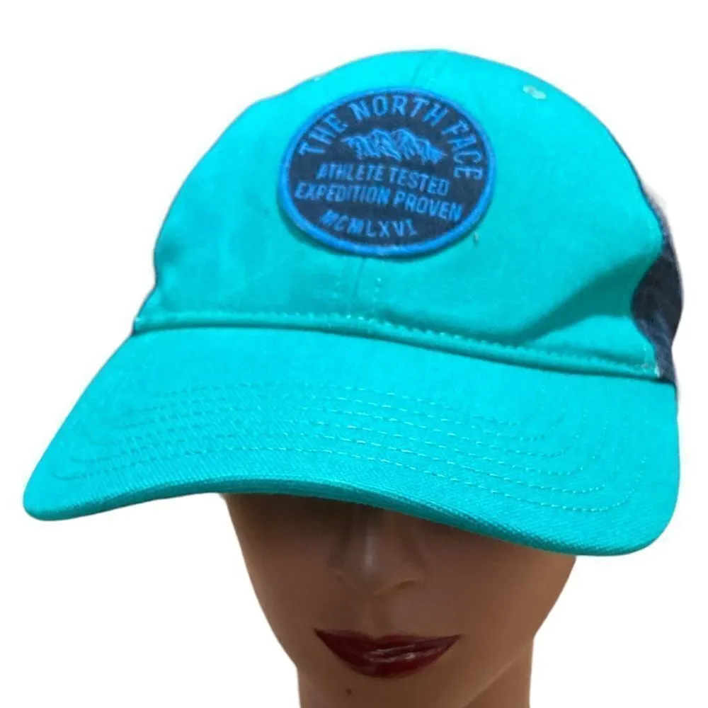 The North Face Expedition Baseball Cap turquoise, blue trucker cap